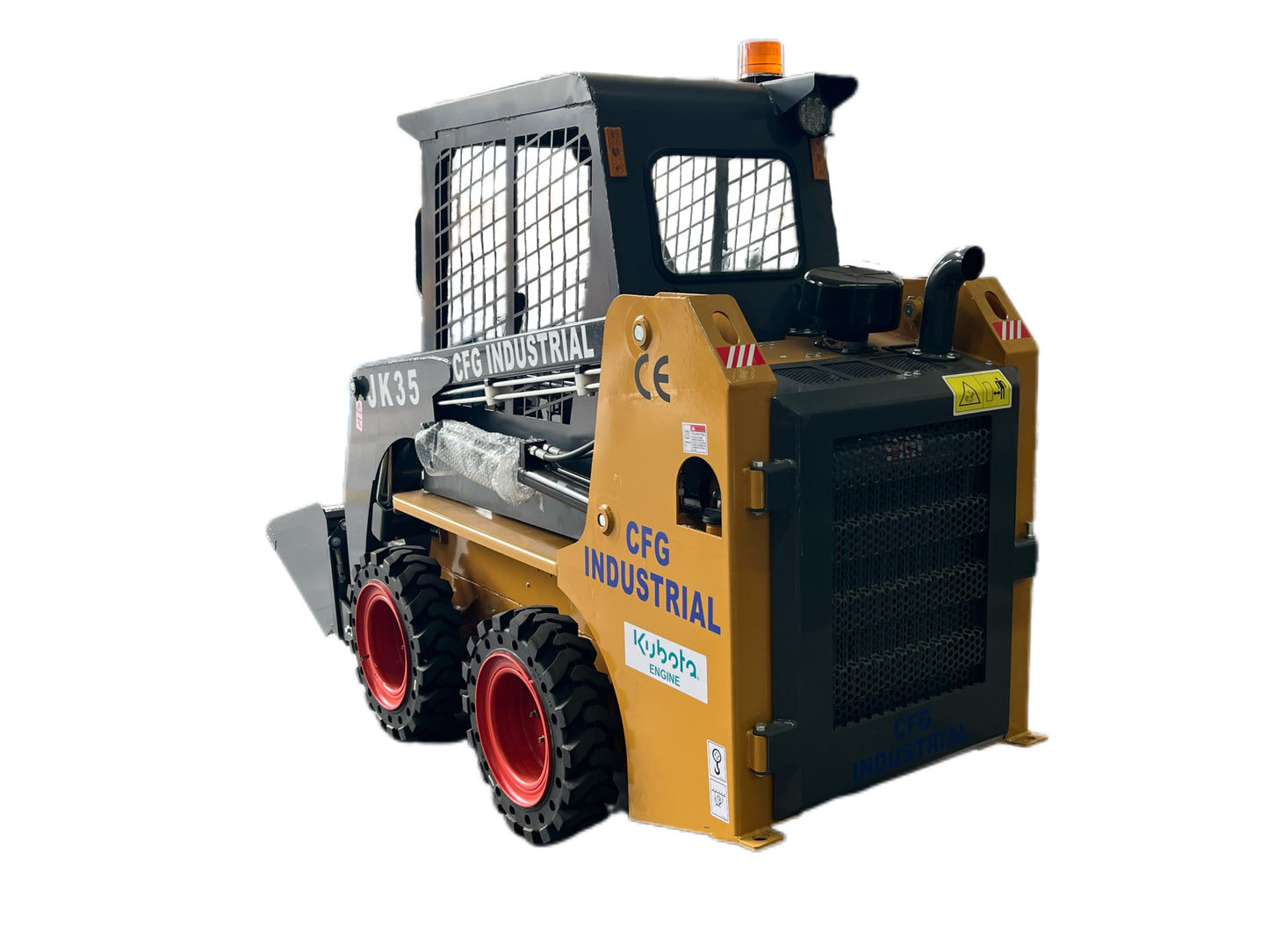 1.4 Ton Open Operator Wheel Skid Steer Loader CFG-JK35