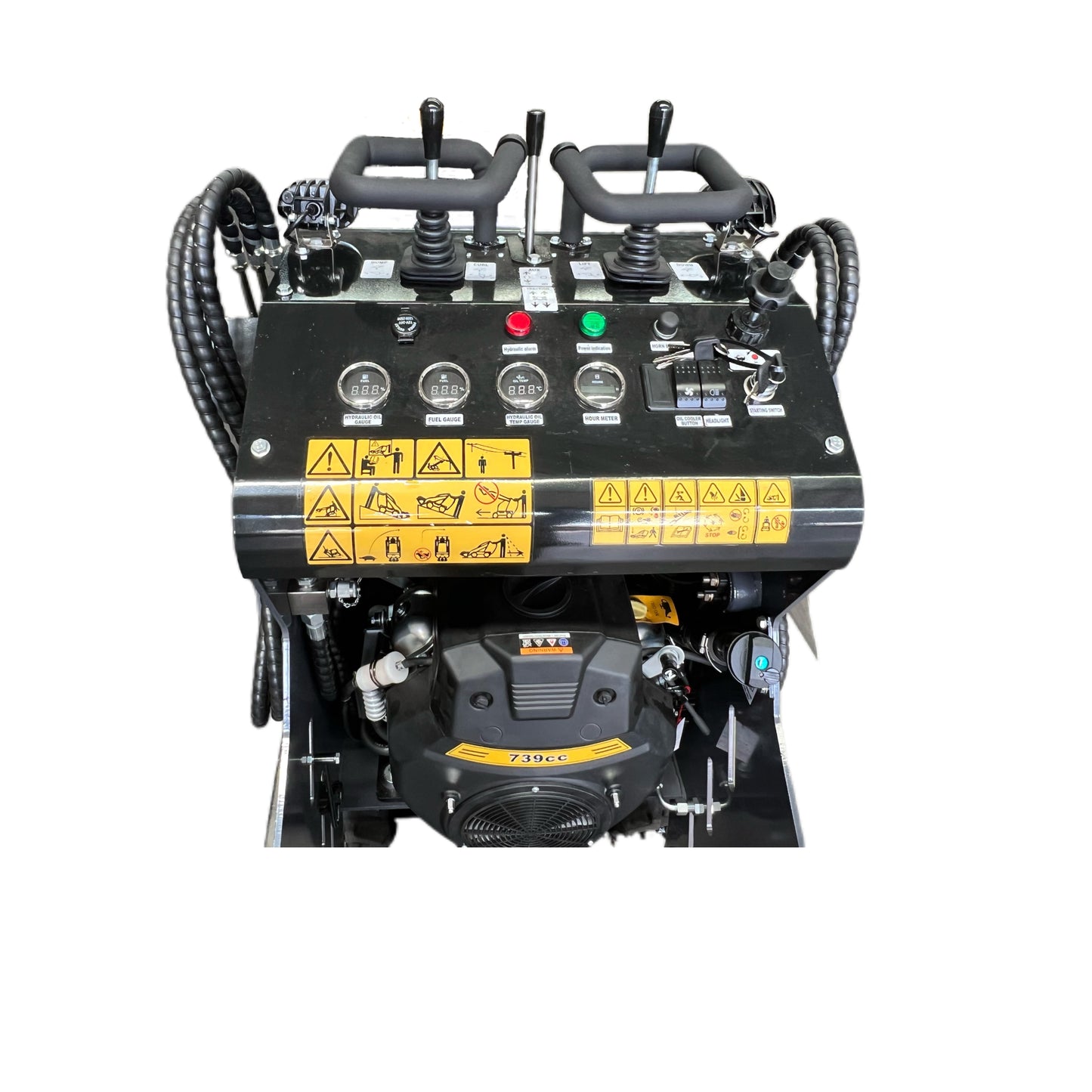 1 Ton Rato Engine Mini Stand On Skid Steer Track Loader AGT-KTT23