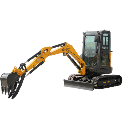 2.8 Ton Yanmar Diesel Engine Mini Excavator W/ Hydraulic Thumb CFG-STE35SR