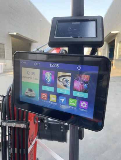 1 Ton, Upgraded Mini Excavator W/Pilot control & Swing Boom & Hydraulic Thumb  | AGT-DM12X-PLUS