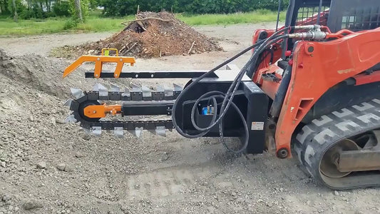 48" Skid Steer Trencher Attachment AGT-ECSSCT72