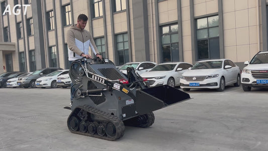 23HP Mini Skid Steer Ride on Compact Tracked Loader B&S Engine  | CBT23
