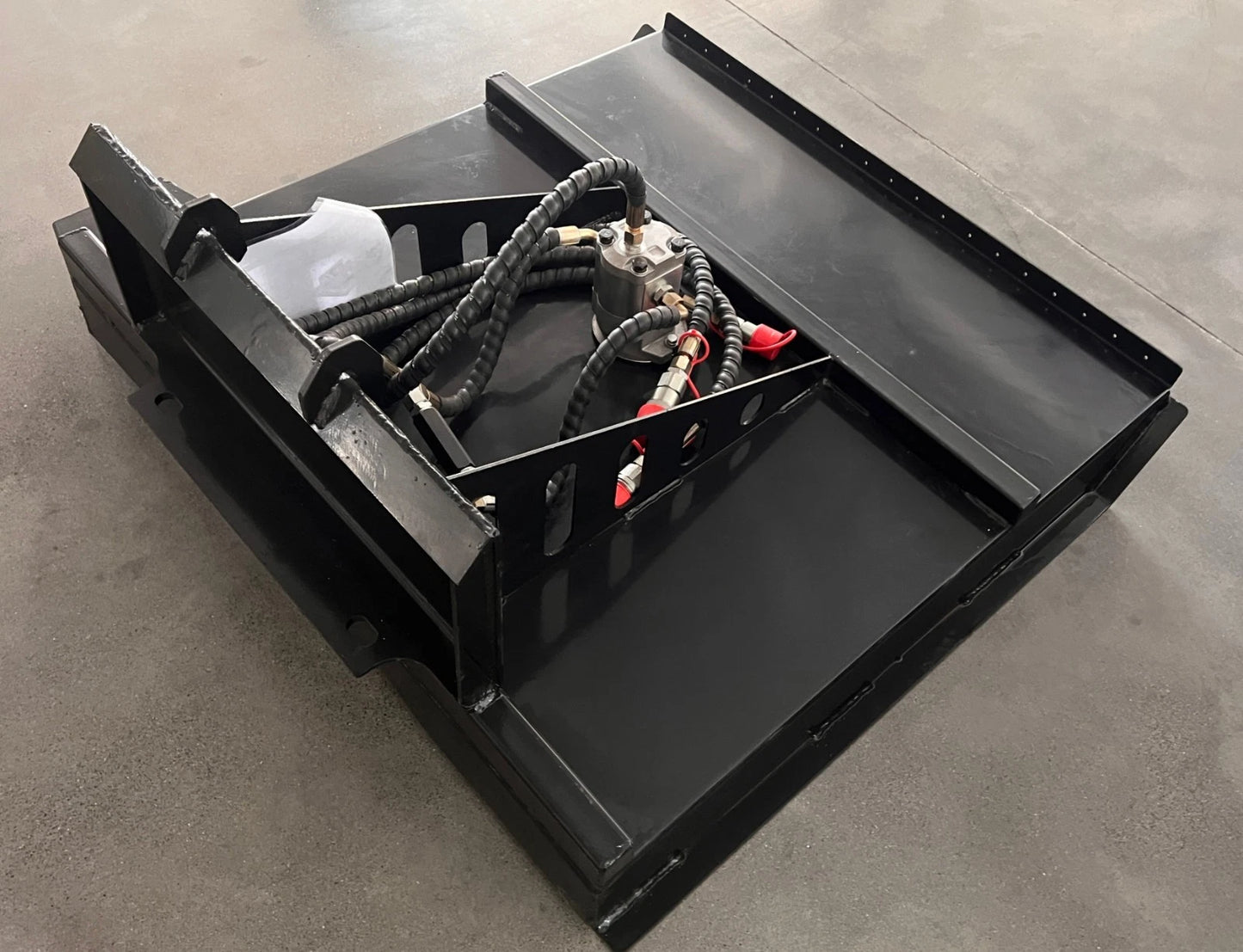 AGT 35in Mini Skid Steer Brush Cutter with 2 Blades Loader Attachments