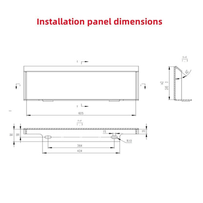 Broom Sweeper Attachment for Mini Skid Steers M-BM