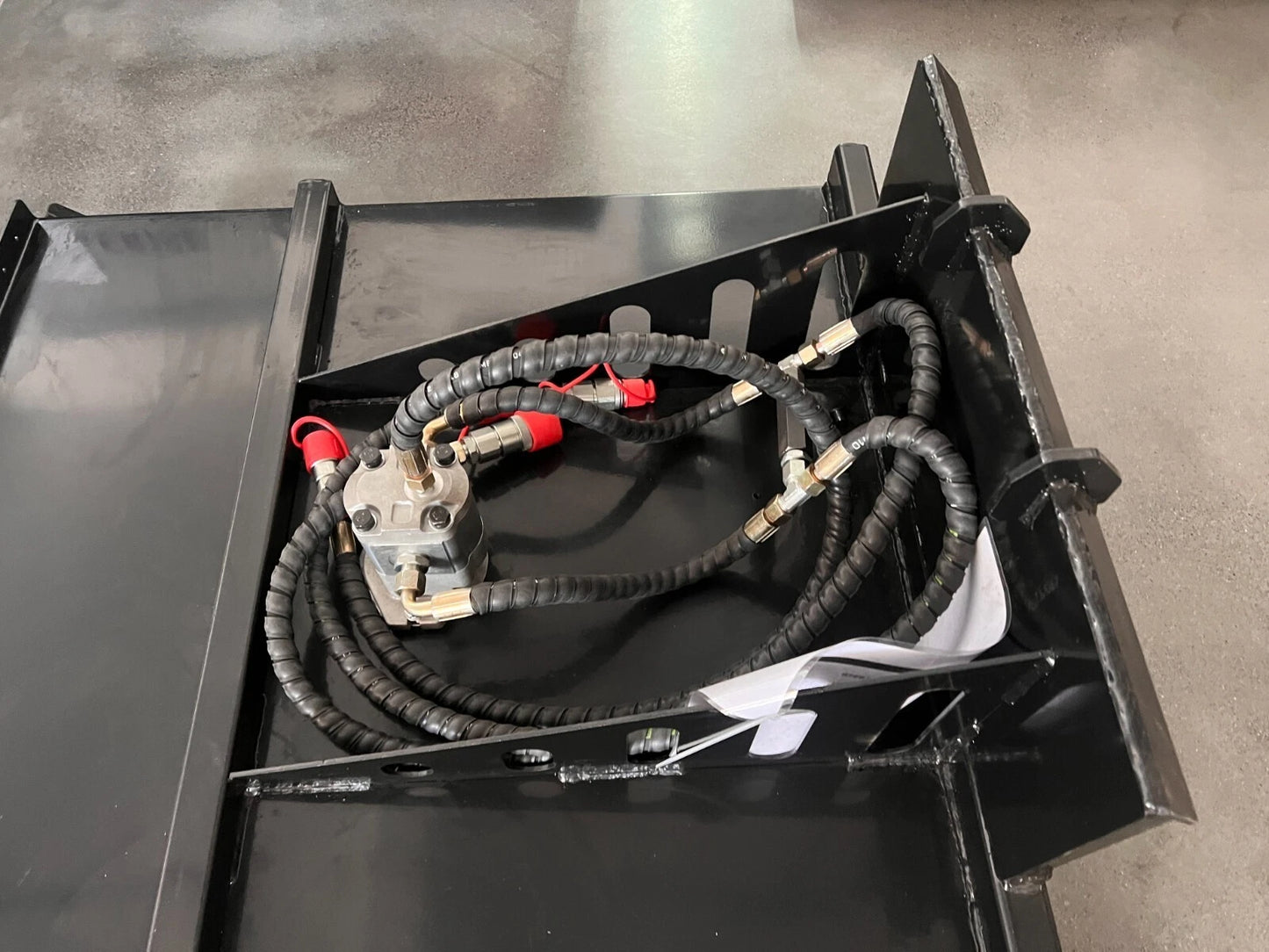 AGT 35in Mini Skid Steer Brush Cutter with 2 Blades Loader Attachments