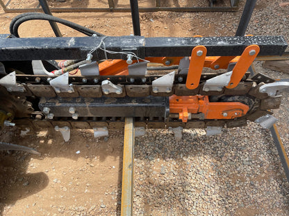 48" Skid Steer Trencher Attachment AGT-ECSSCT72