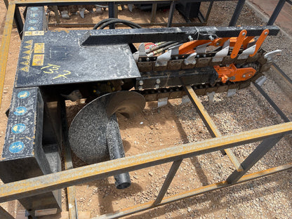 48" Skid Steer Trencher Attachment AGT-ECSSCT72