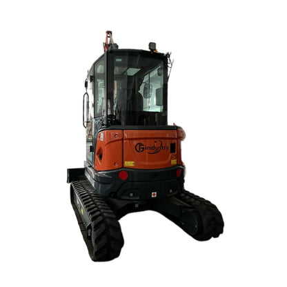 4 Ton Mini Excavator with Kubota Diesel Engine, Cabin/Canopy, Hydraulic Thumb | CFG-40UF