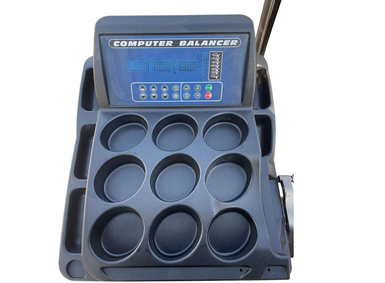 Wheel Balancer 10''-24'' Rim Diameter, With Protection Hood WB24